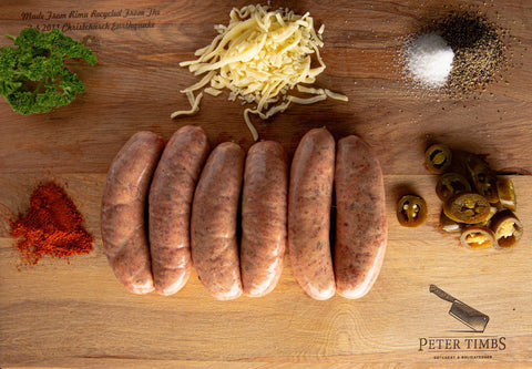 Jalapeno & Cheese Sausages GF - 6 Pack image 0