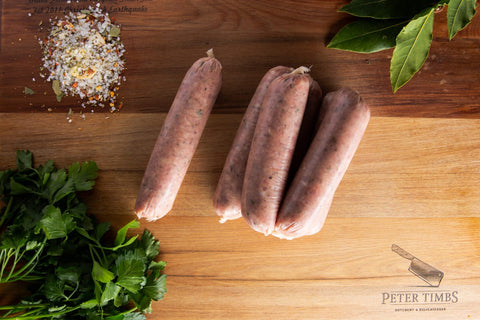 Pork & Apple Cider Sausages GF - 6 Pack image 0