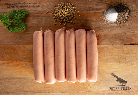Traditional Beef Sausages - 6 Pack image 0