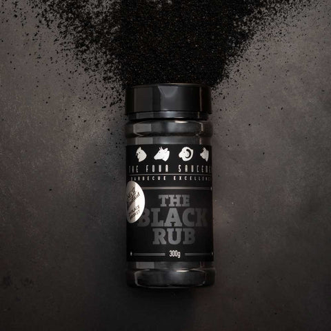 The Black Rub - The Four Sauceman