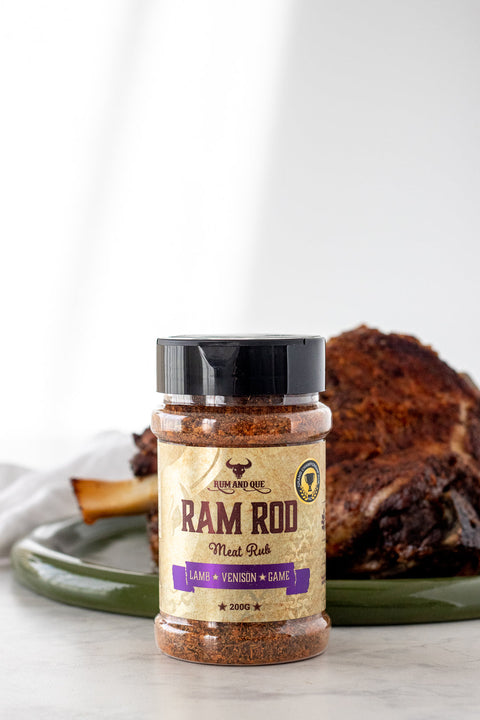 Ram Rod Meat Rub - Rum and Que