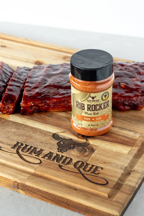Rib Rocker Meat Rub - Rum and Que