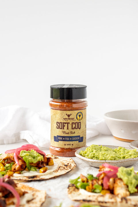 Soft Coq Meat Rub - Rum and Que