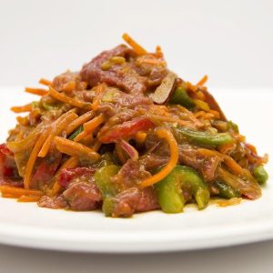 Caribbean Beef Stirfry 1
