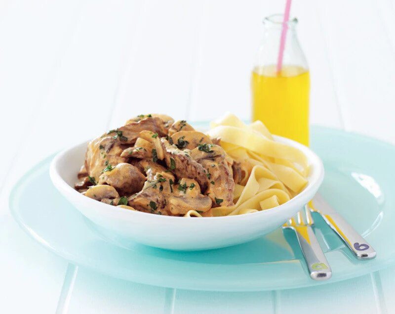 Easy Beef Stroganoff