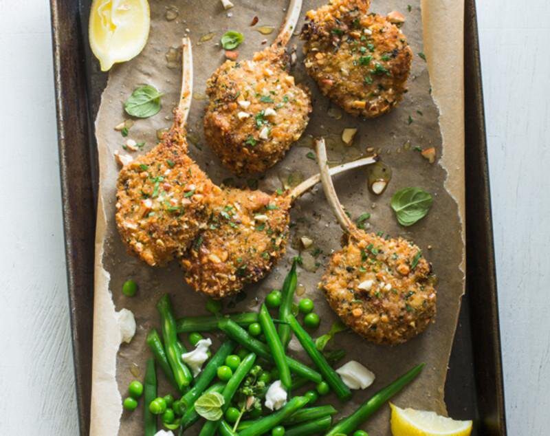 Smashed Almond Cutlets